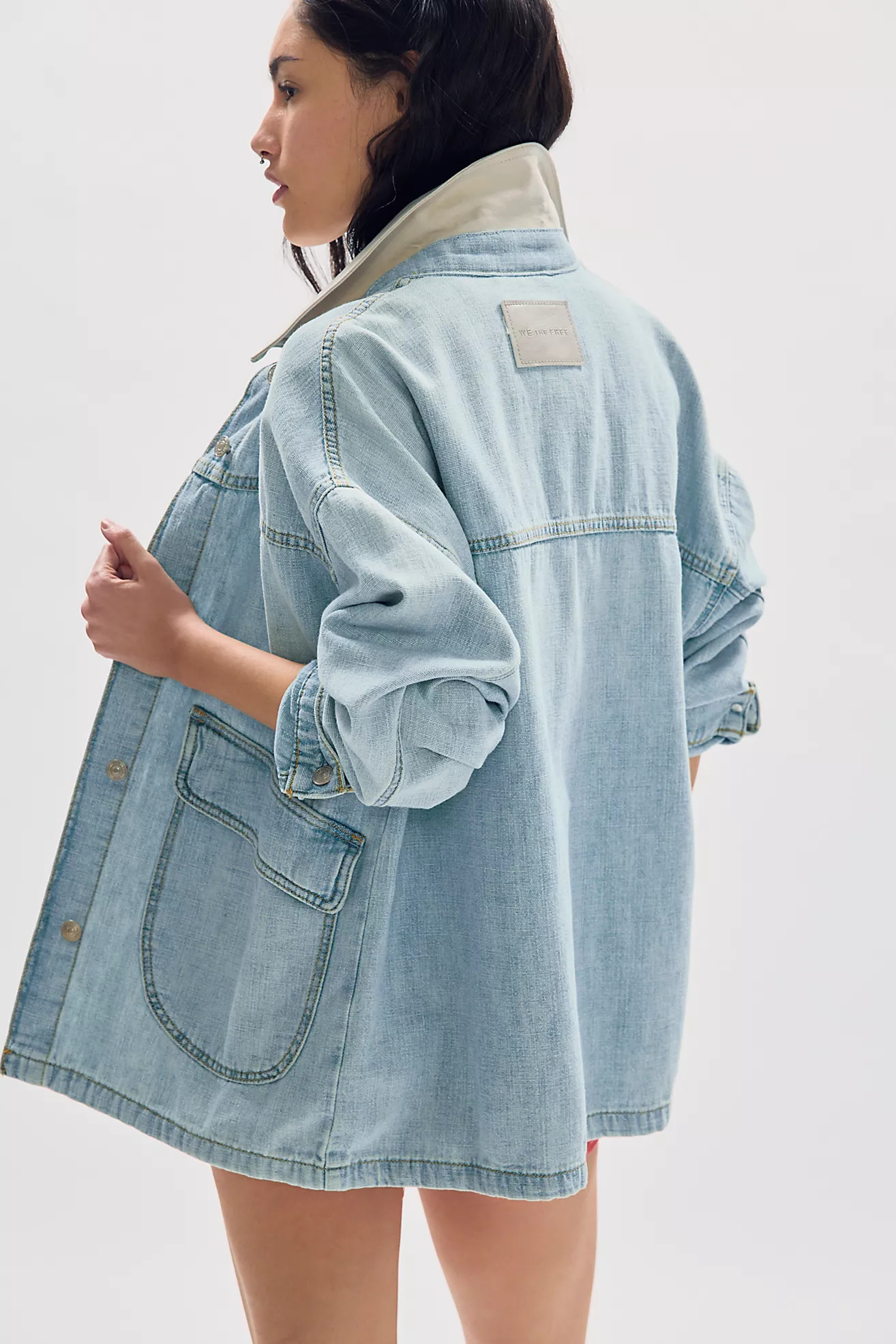 Veste en jean citron We The Free | Free People FR