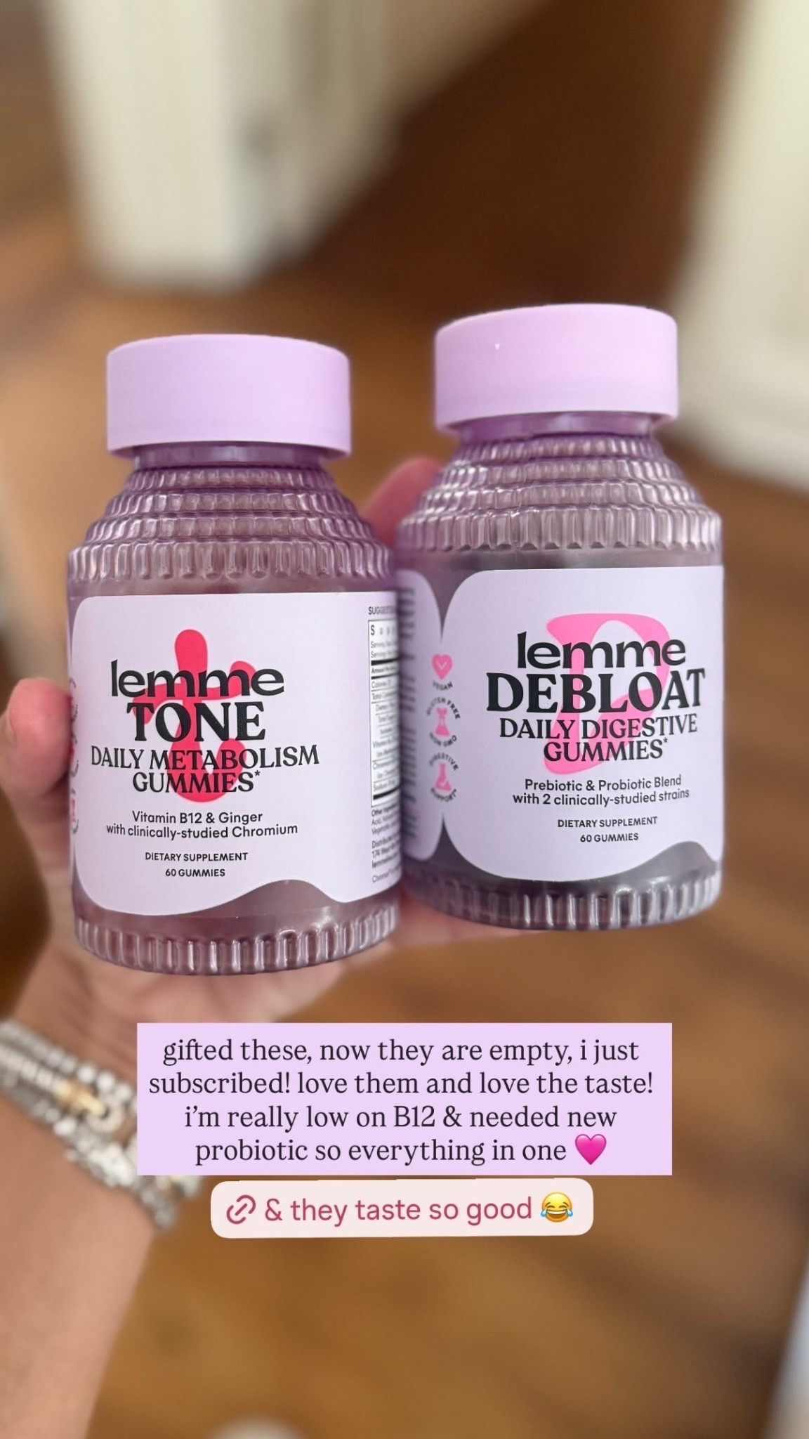 On a subscription after being gifted! These are so good and actually taste so good😂🩷

#LTKTravel #LTKFindsUnder50 #LTKBeauty