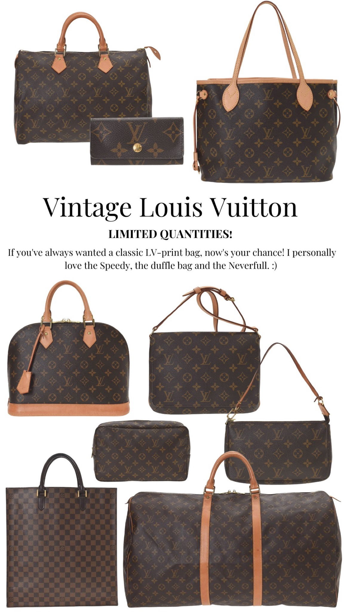 Louis Vuitton Vintage Brown … curated on LTK