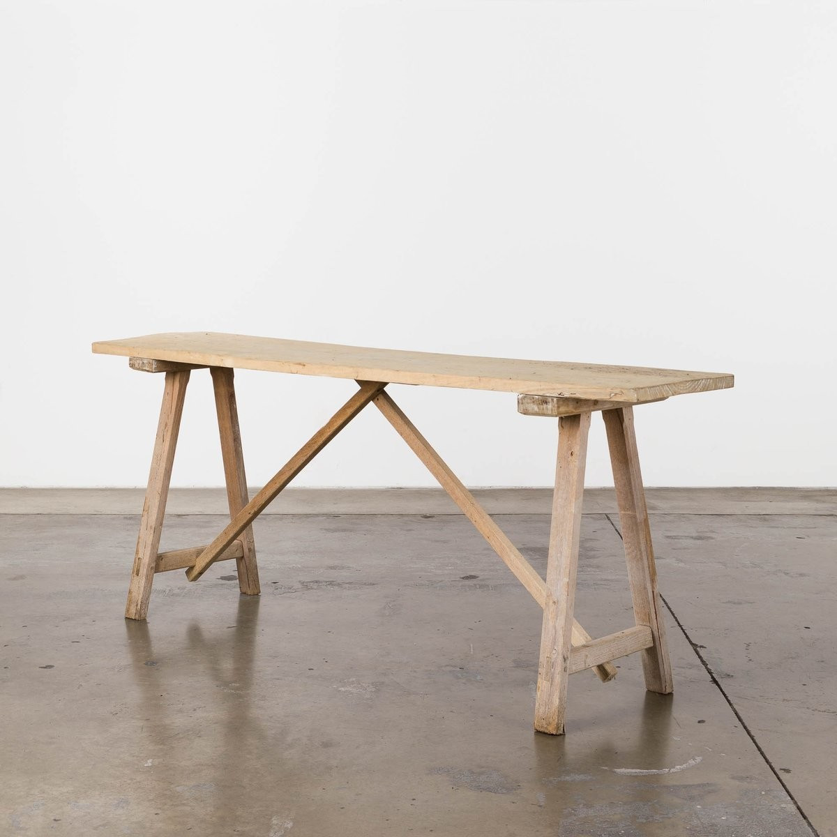 Antique French Trestle Table I 1820 | Amber Interiors