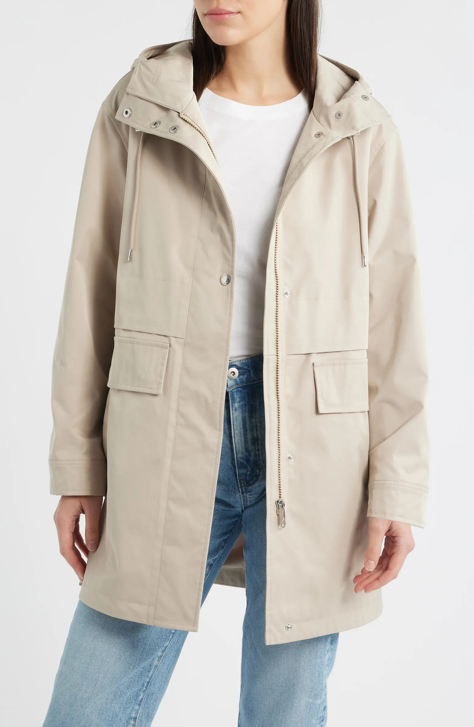 Water Repellent Hooded Jacket | Nordstrom