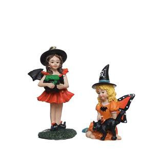 Mini Halloween Fairy Set by Ashland® in Black | 1.5" x 1.25" x 3" | Michaels® | Michaels Stores