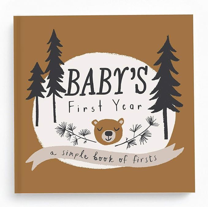 Lucy Darling Little Camper Baby Memory Book - First Year Journal Album To Capture Precious Moment... | Amazon (US)