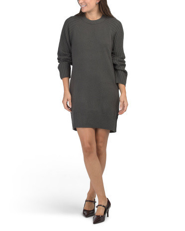 City Girl Mini Sweater Dress | Polyester/Spandex/Cotton | Marshalls