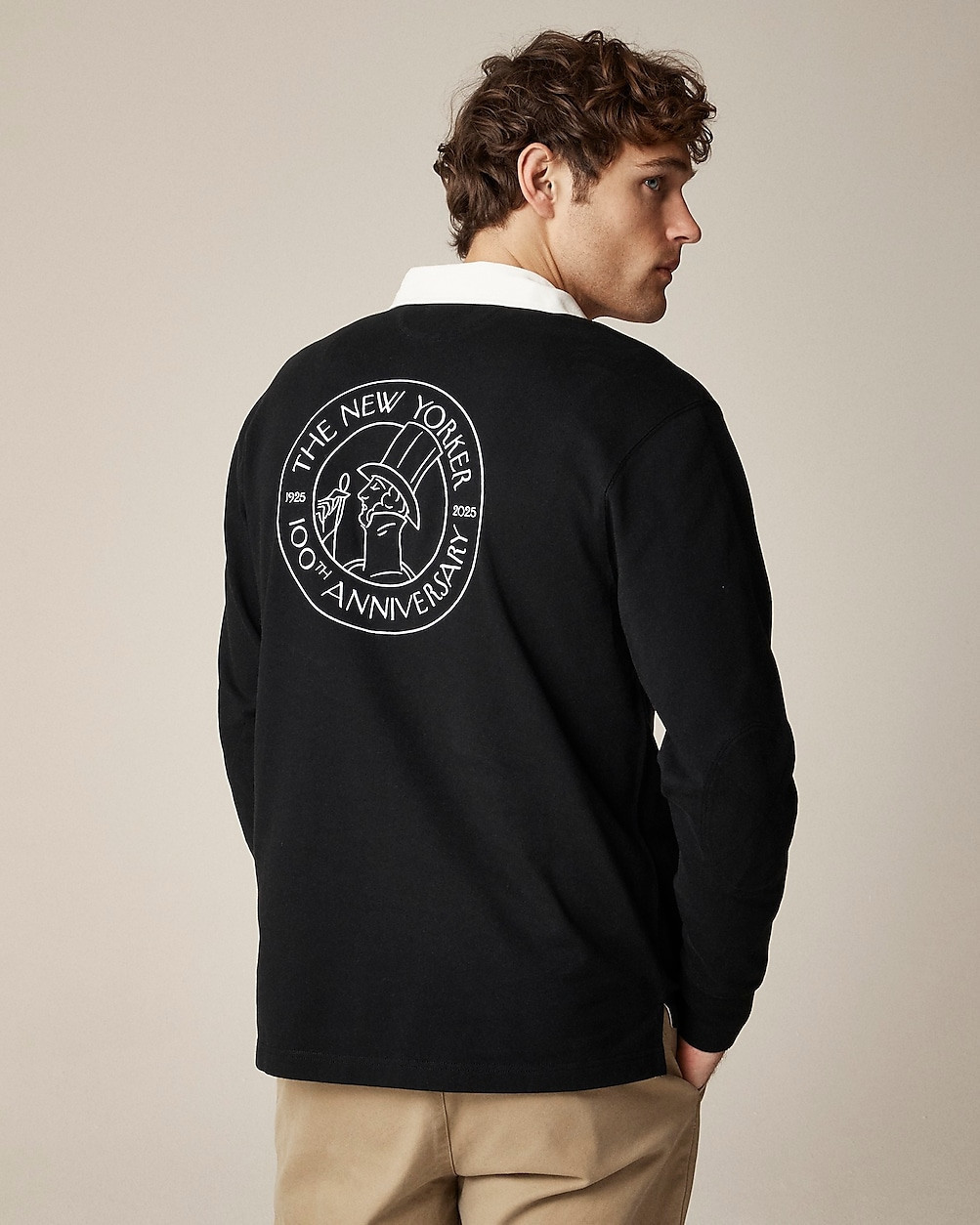 Limited-edition The New Yorker X J.Crew rugby shirt | J. Crew US