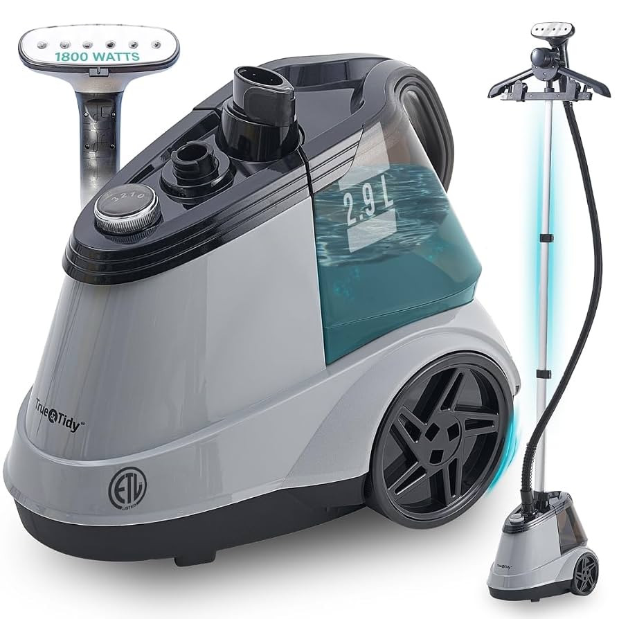 True & Tidy Heavy Duty Commercial Full Size Standing Garment Steamer for Clothes with Extra Large... | Amazon (US)