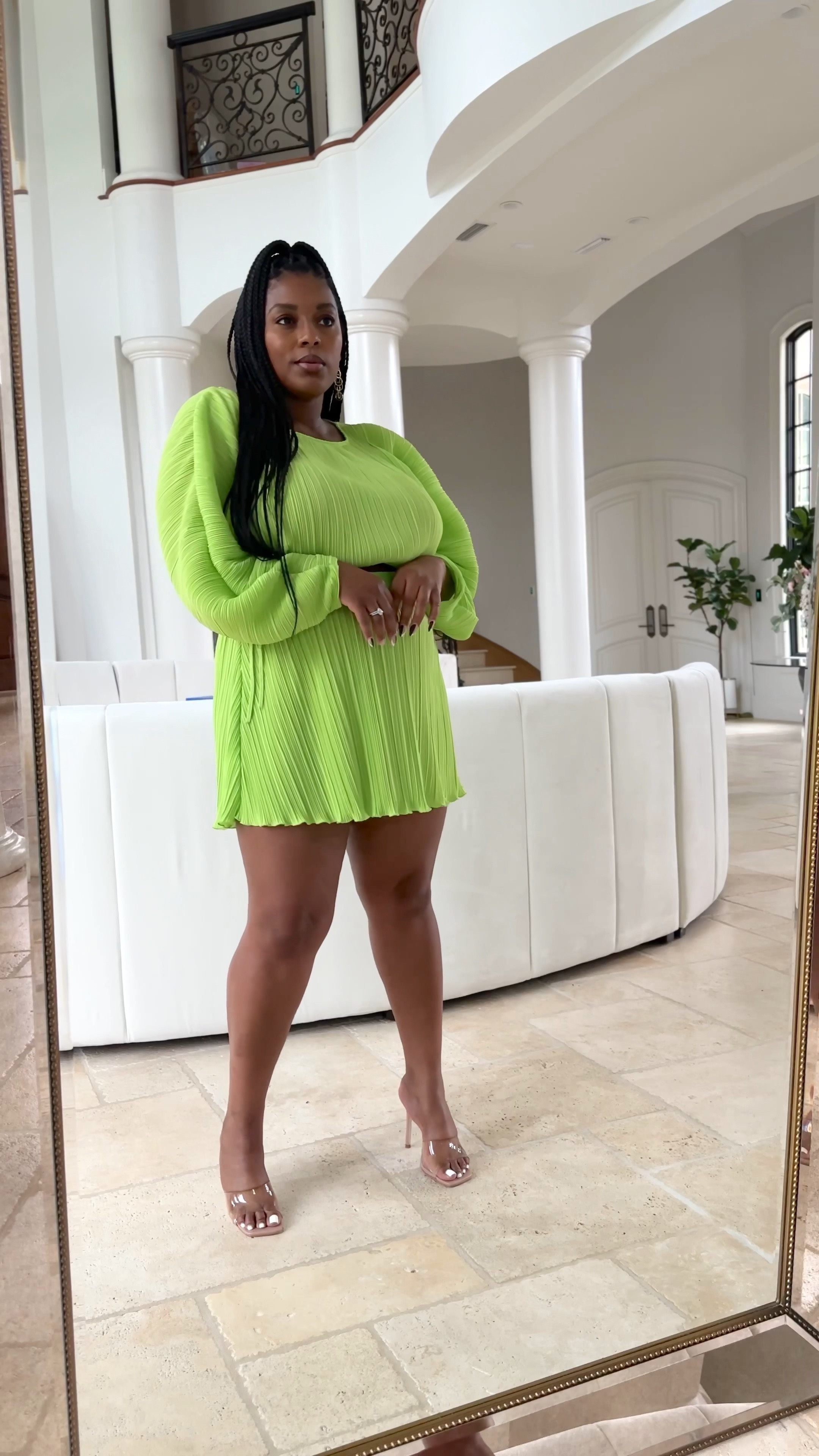 Skater dresses or skirt sets are perfect for hiding mom pooch. This set is no longer but I’ve found some close alternatives. 

#LTKbump #LTKcurves #LTKunder50