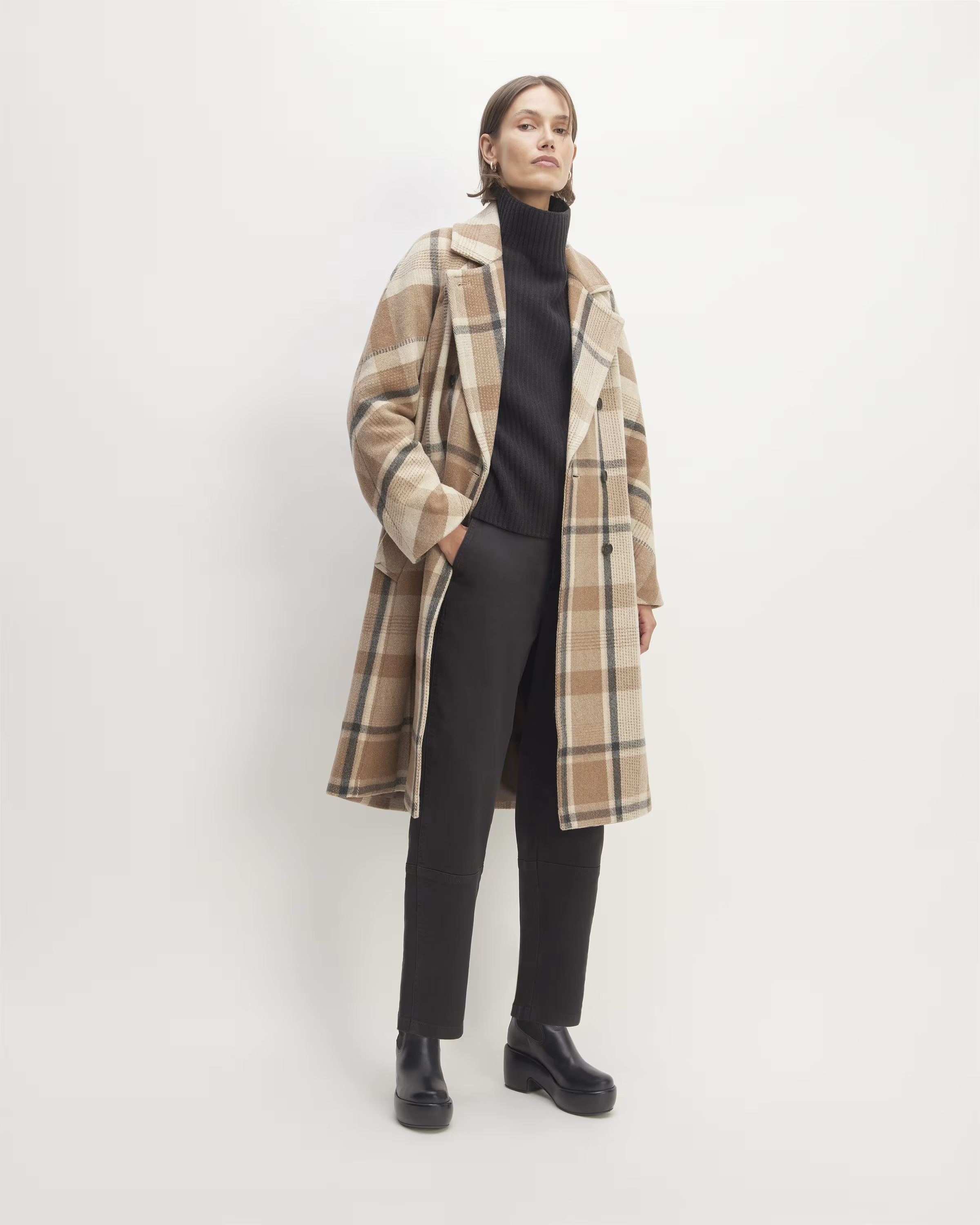 The Italian ReWool® Long Peacoat | Everlane