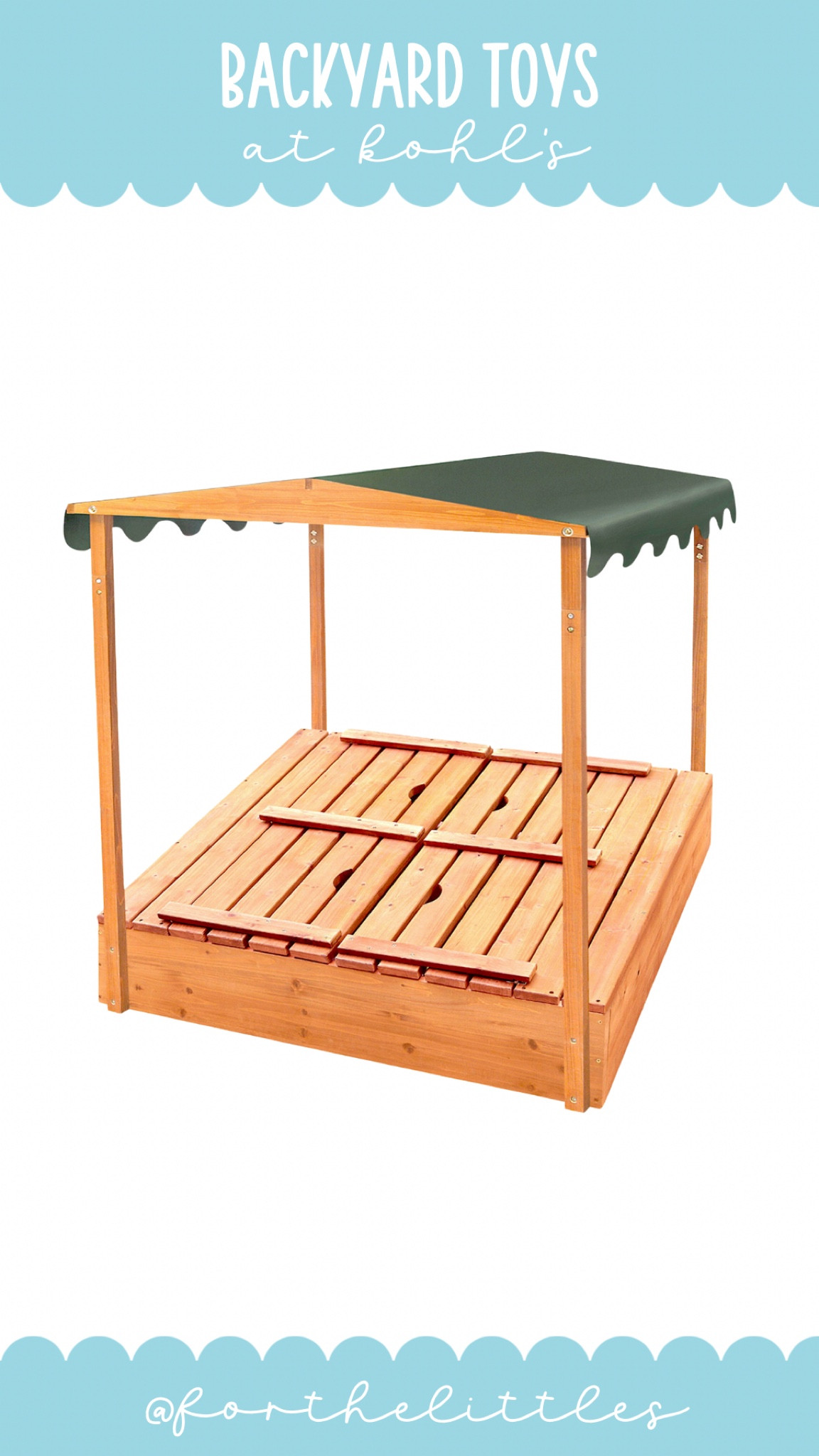 Kids sandbox with cover at Kohl’s 

#LTKKids #LTKHome #LTKSeasonal