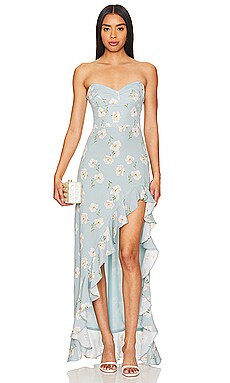 Amanda Uprichard x REVOLVE Eden Gown in Angelonia from Revolve.com | Revolve Clothing (Global)