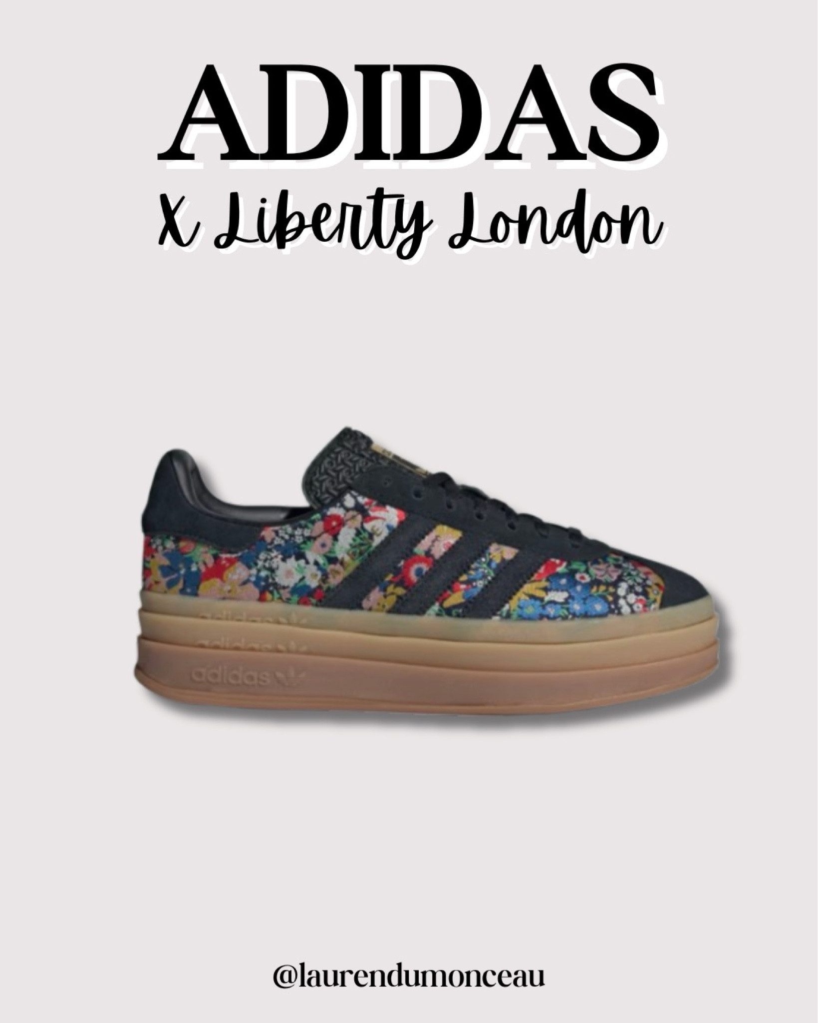 Adidas Gazelle X Liberty London

Adidas, adidas sambas, sambas, gazelle, women’s sneakers, casual outfit, travel outfit, gifts for her, spring sneakers, spring shoes, Valentine’s Day gift ideas, Liberty London 



#LTKShoeCrush #LTKStyleTip