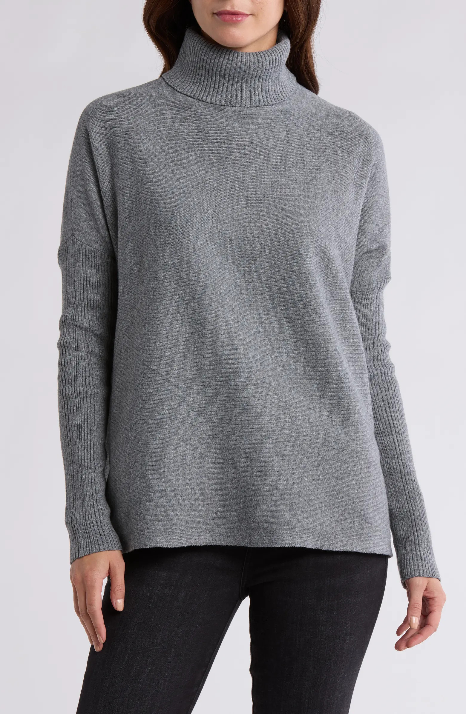 Oversize Turtleneck Sweater | Nordstrom Rack