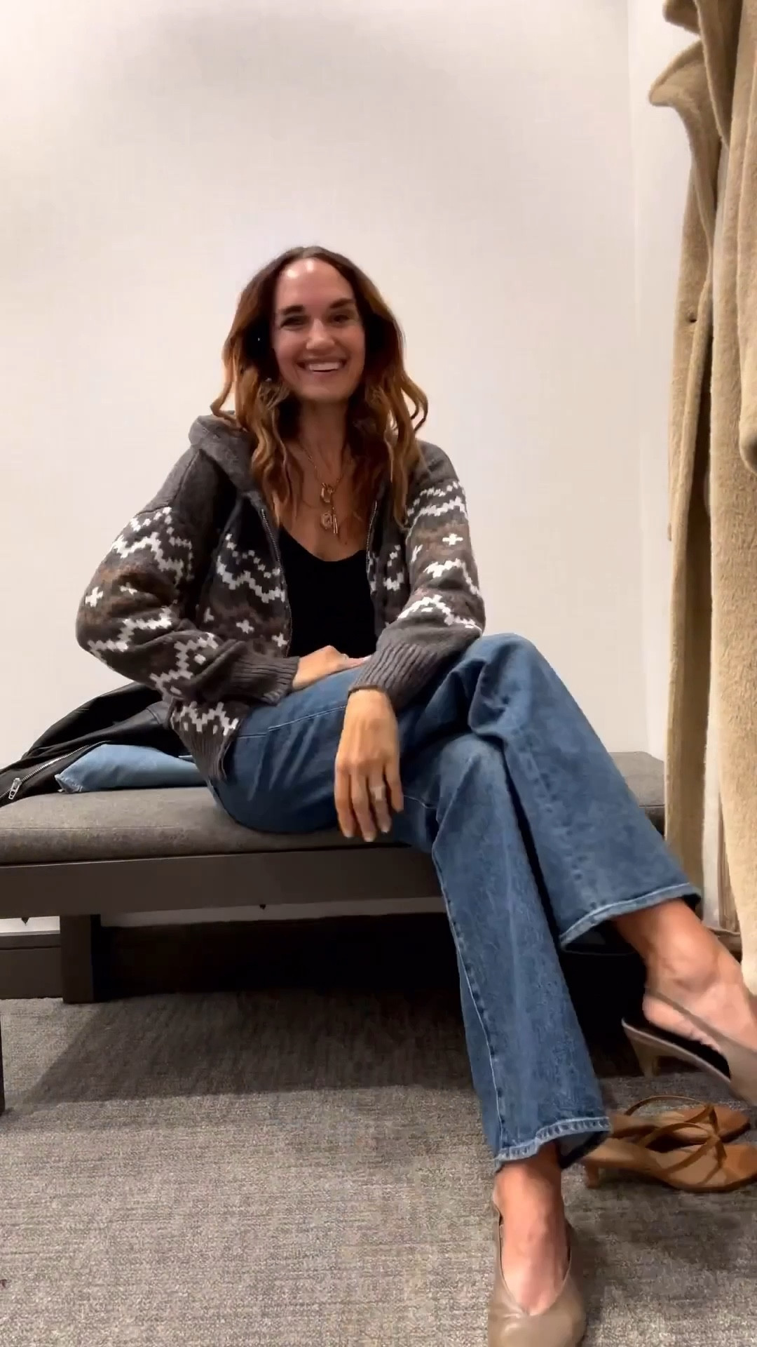 Nordstrom try on! 
Good American jeans tts 
Nordstrom jeans only $130! Tts 
Sweaters in small tts 