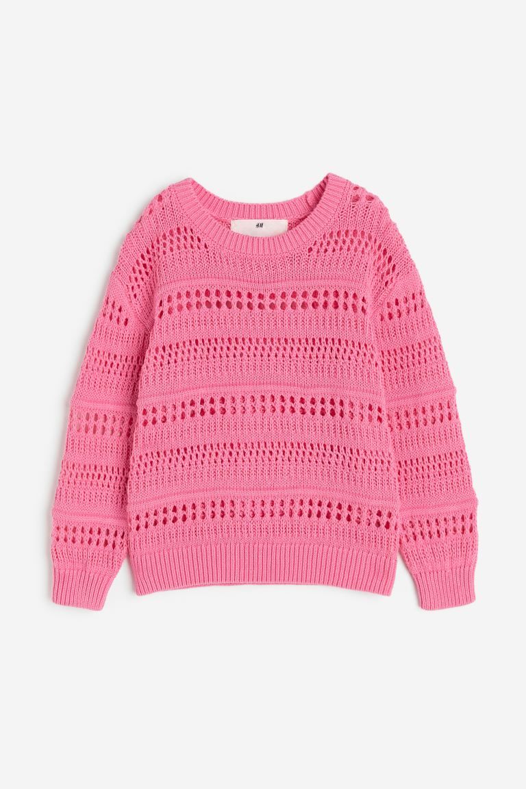 Crochet-look Sweater | H&M (US + CA)