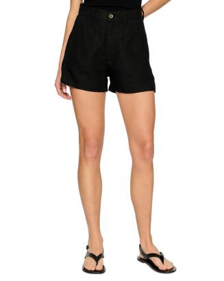 Taylor Linen High Rise Shorts | Bloomingdale's (US)