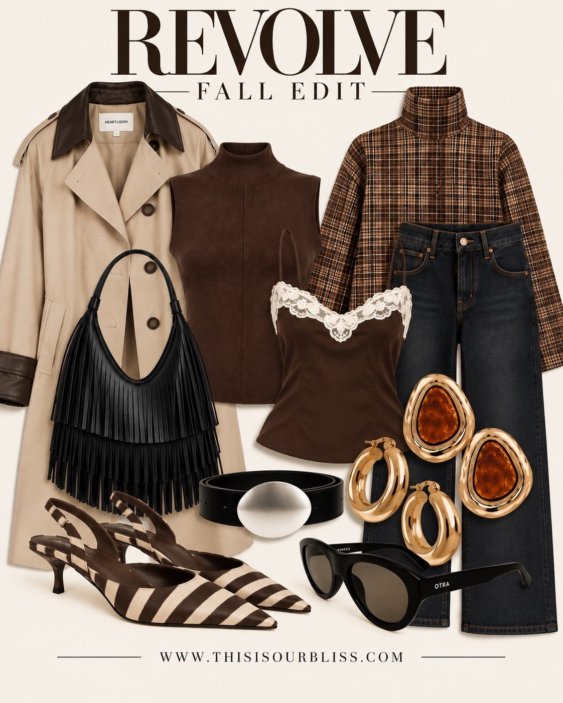 Fall finds from REVOLVE 🤎🍂 A little mix of rich chocolate, plaid, dark denim + statement accessories — basically everything I want to wear this season. These pieces can be mixed, matched + styled so many ways for an elevated fall wardrobe.

Shop my @Revolve Fall Edit in LTK ✨

#revolveme #revolve #fallstyle #fallfashion #falloutfits #momstyle #styleover40 #ltkfashion #ltkstyletip

#LTKootd #LTKOver40 #LTKSaleAlert