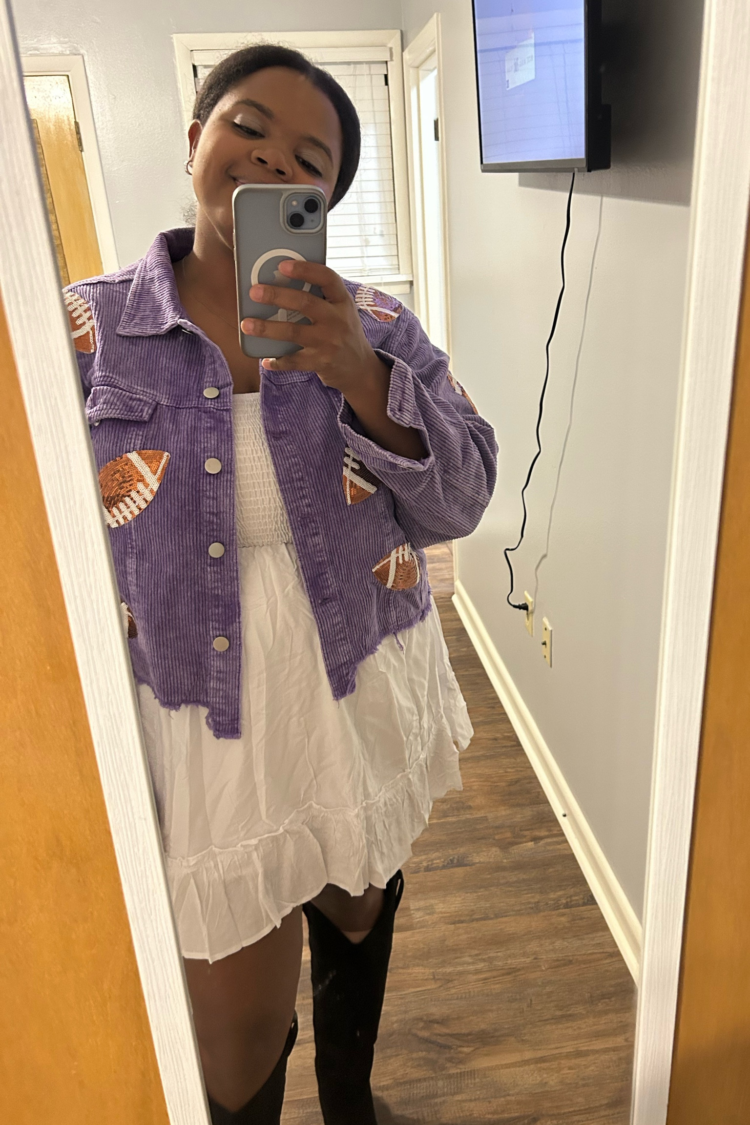 One of my new favorite LSU game day fits!

#LTKStyleTip #LTKU #LTKFindsUnder100