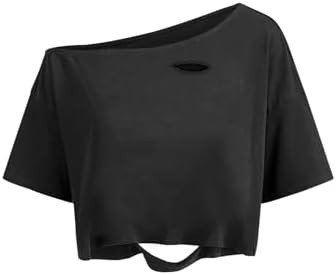 Remidoo Loose Fit Crop Top T Shirt | Amazon (US)