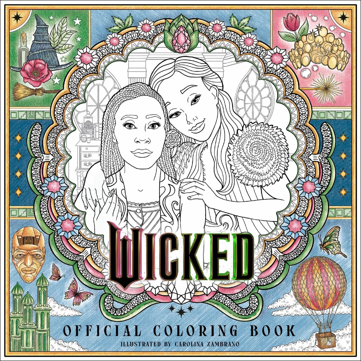 Wicked Official Coloring Book (Paperback) | Walmart (US)