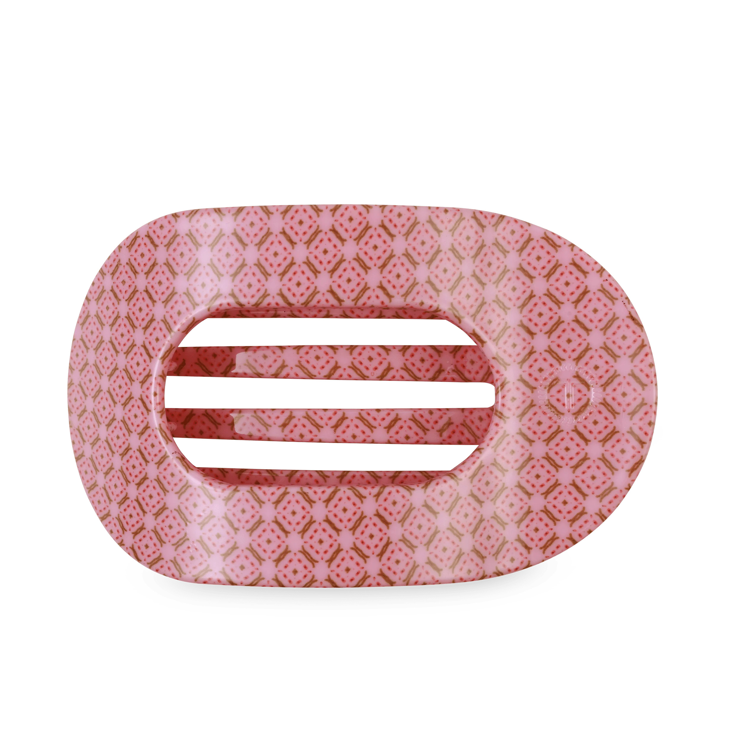 Berry Cozy Large Flat Round Hair Clip | TELETIES