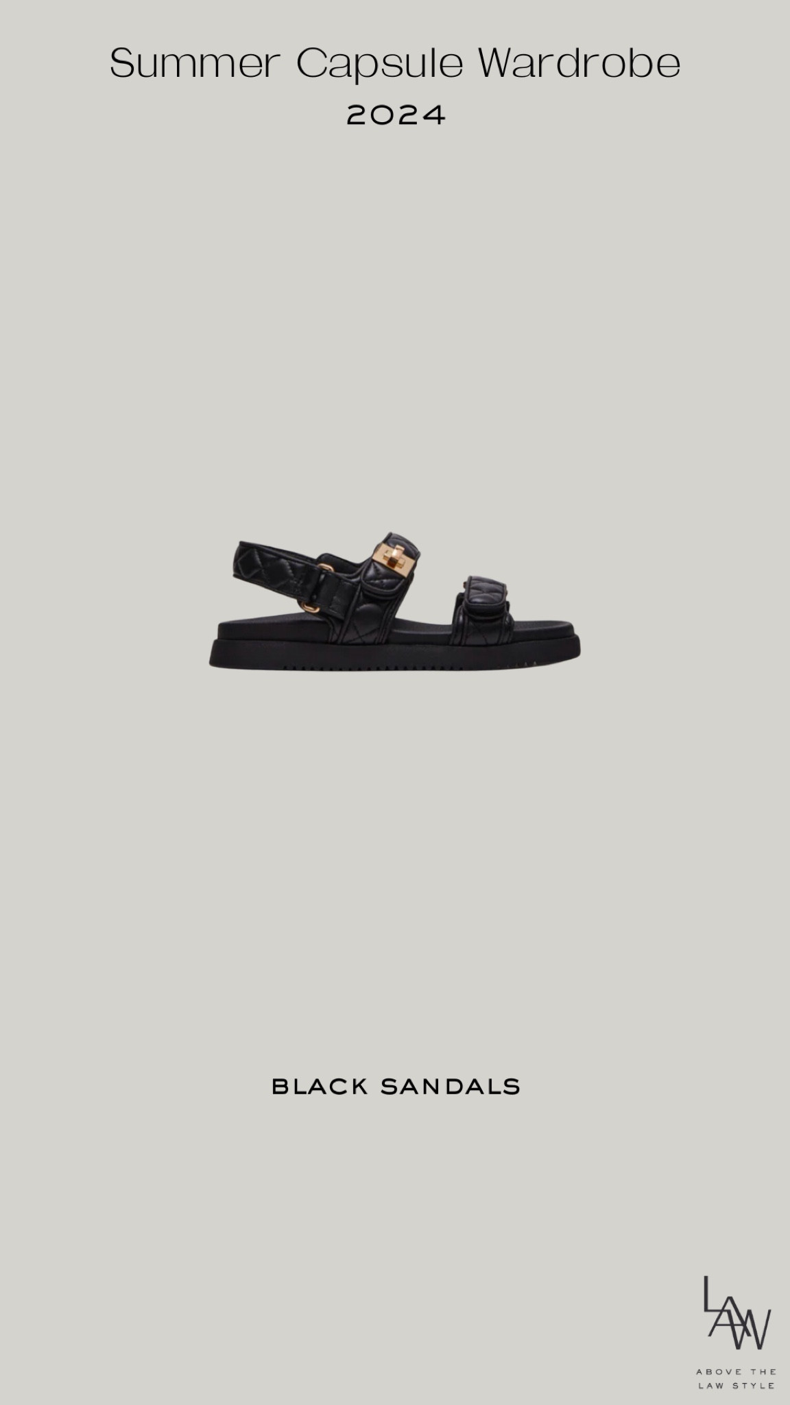 Summer Capsule: Black Sandals

#LTKfindsunder50 #LTKshoecrush #LTKfindsunder100