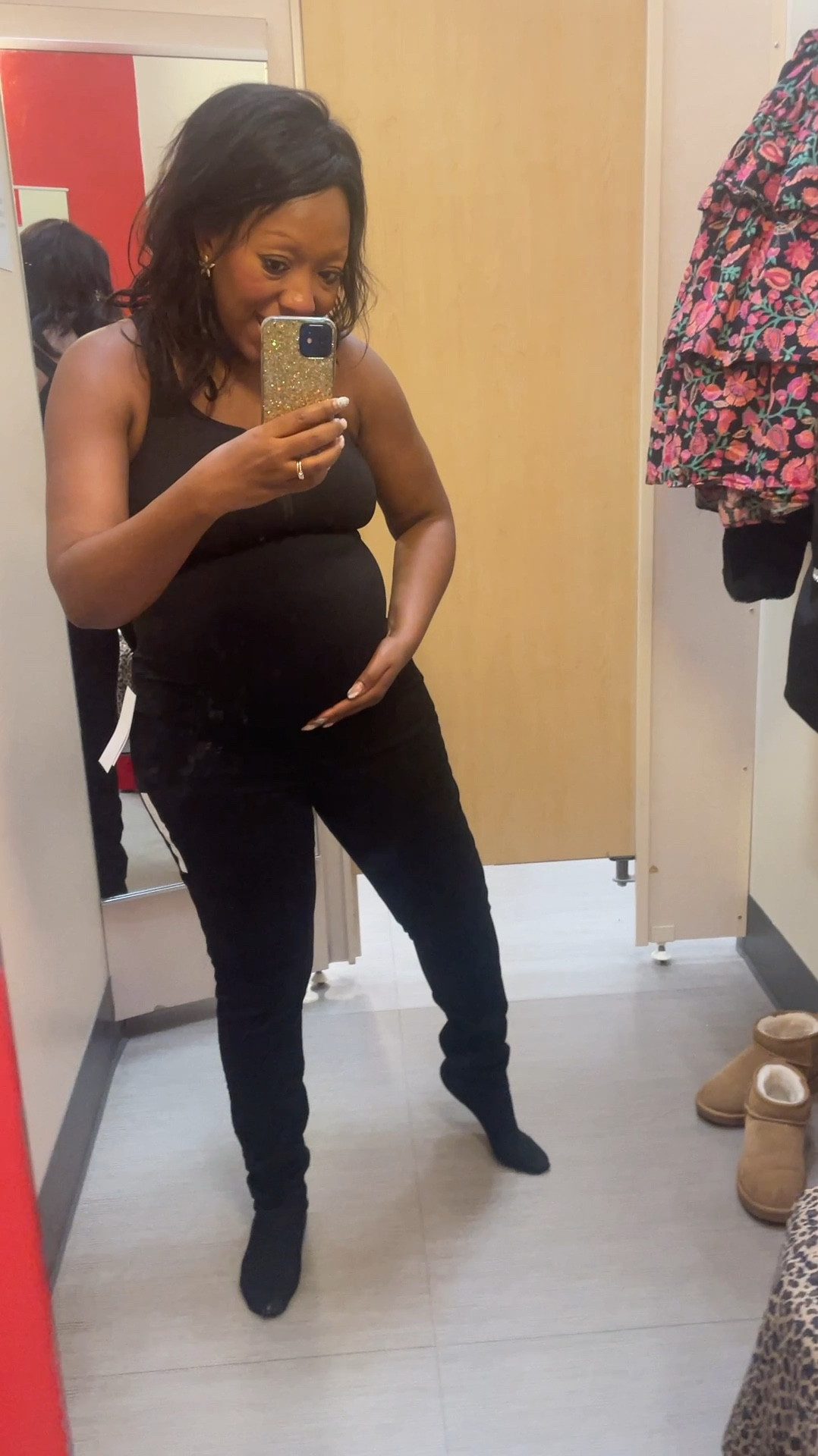 Love these maternity jeans from Target 🎯 They are comfortable and supportive ❤️ #maternity #maternityjeans #moms #pregnancy 

#LTKFindsUnder50 #LTKStyleTip #LTKBump