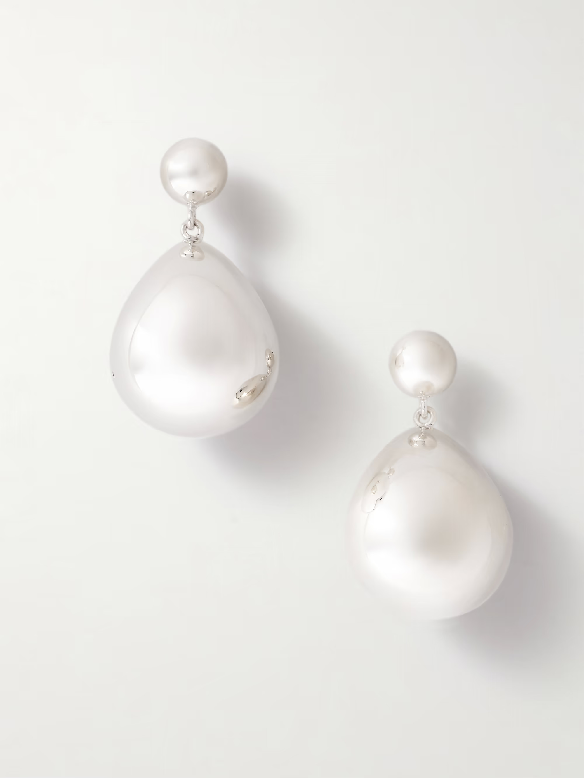 The Julie sterling silver earrings - silver - One Size | NET-A-PORTER (US)