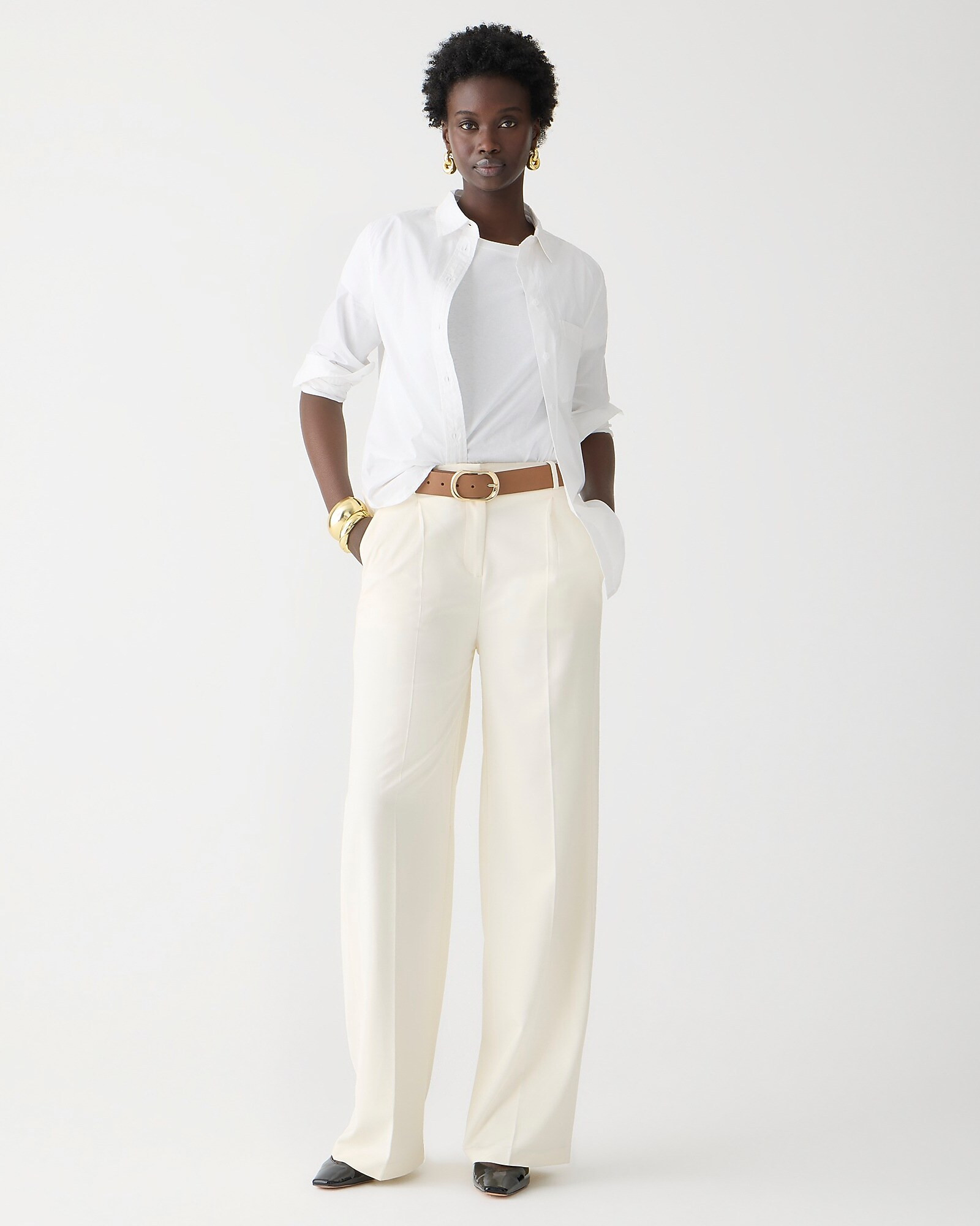 Essential pant in city twill | J. Crew US