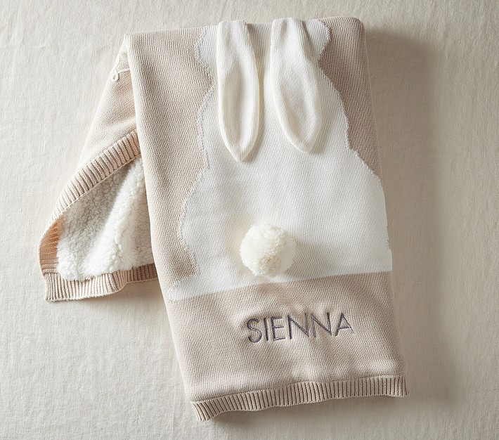 Some Bunny Loves You Baby Blanket | Pottery Barn Kids
