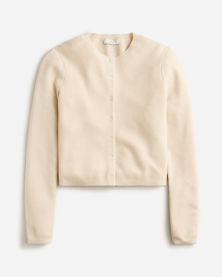 Cardigan sweater in TENCEL&trade;-lyocell | J. Crew US