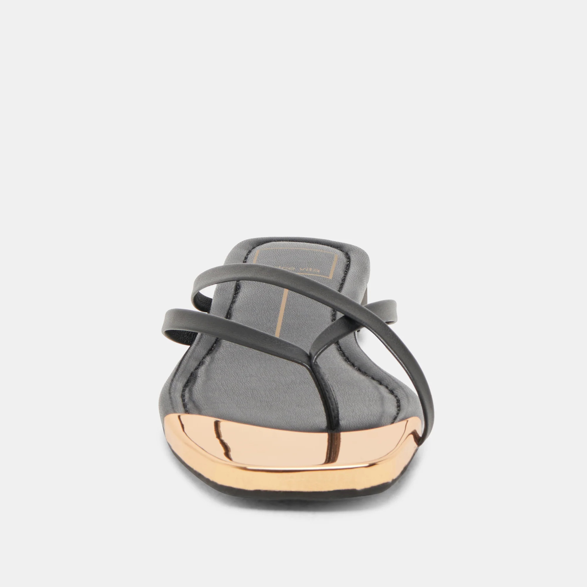 Laguna Black Leather Sandals | Dolce Vita | DolceVita.com