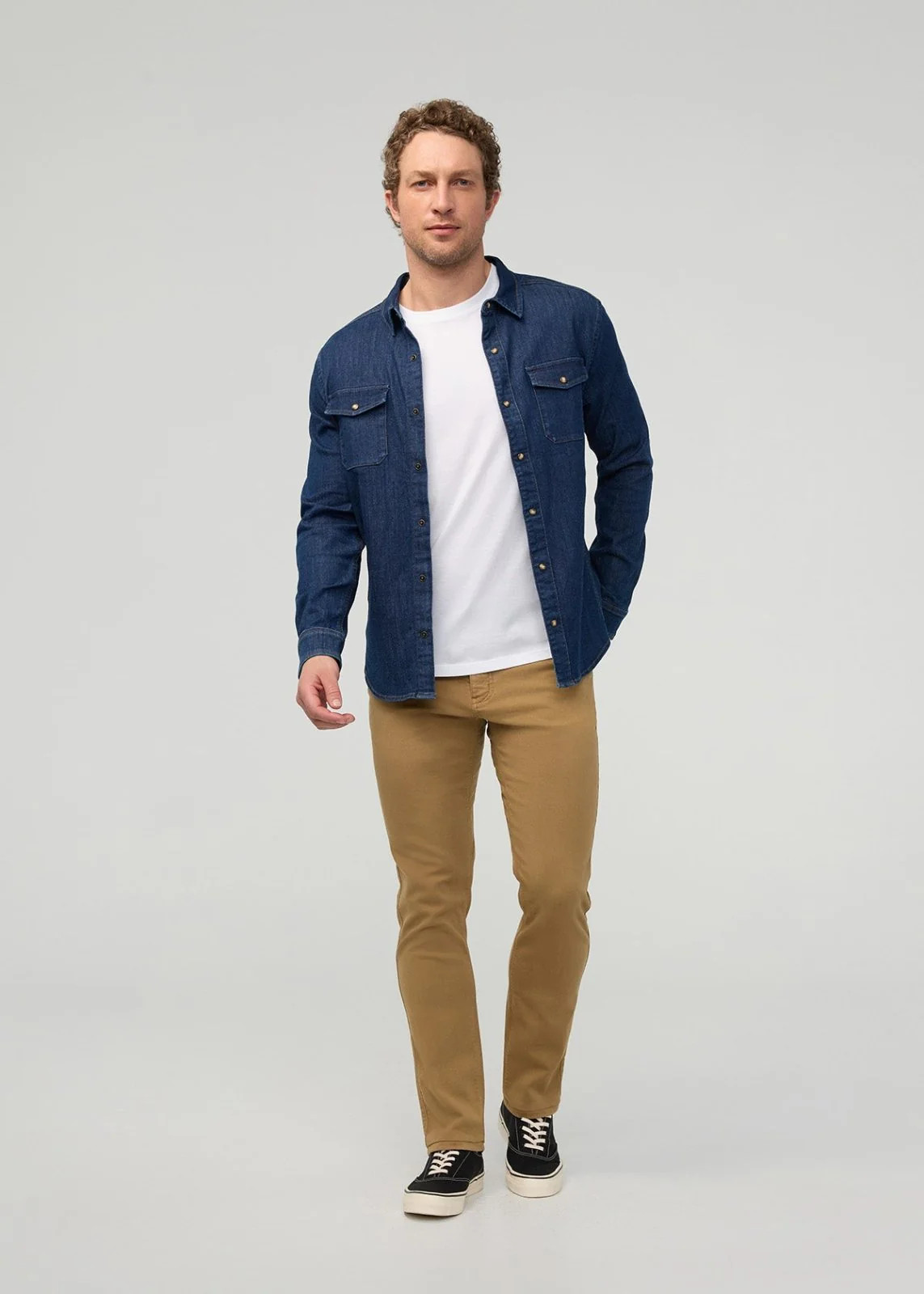 No Sweat Slim Straight - Camel | DUER