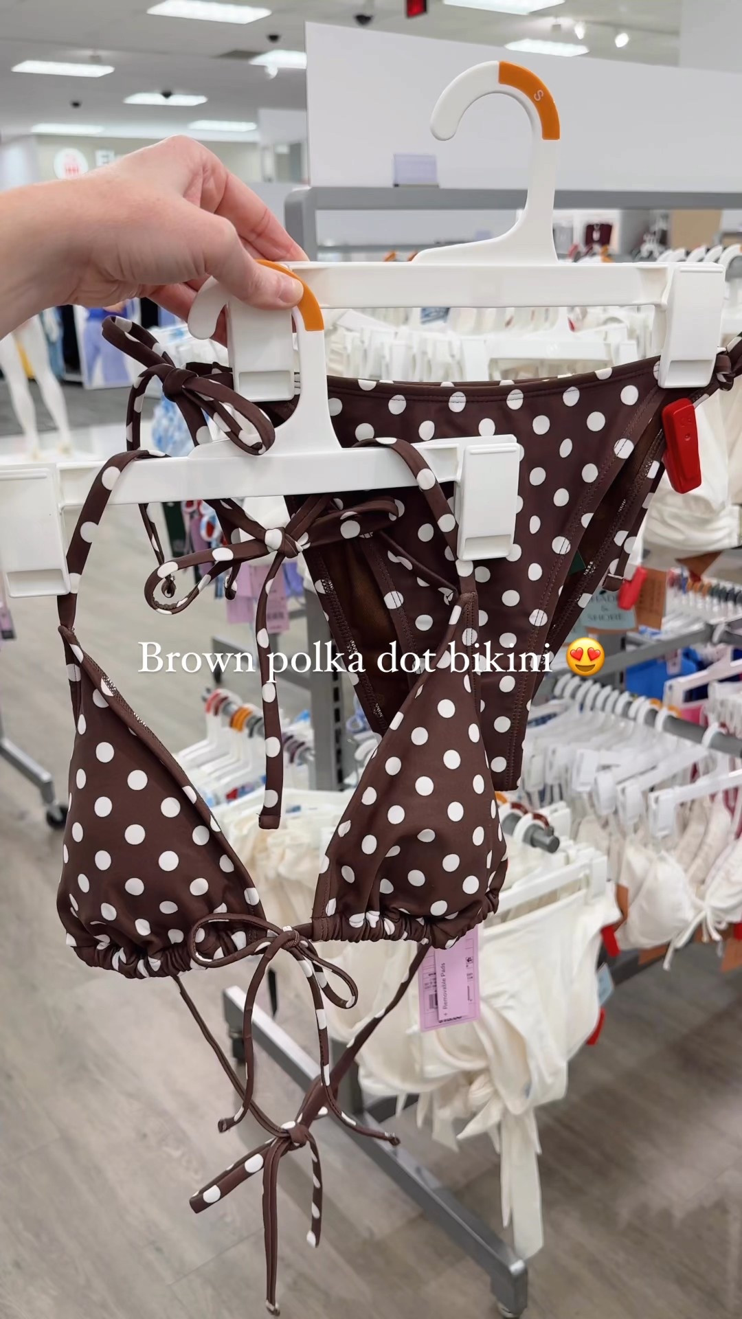 Brown polka dot bikini at Target 😍🤎

#LTKFindsUnder50 #LTKFindsUnder100 #LTKSwim