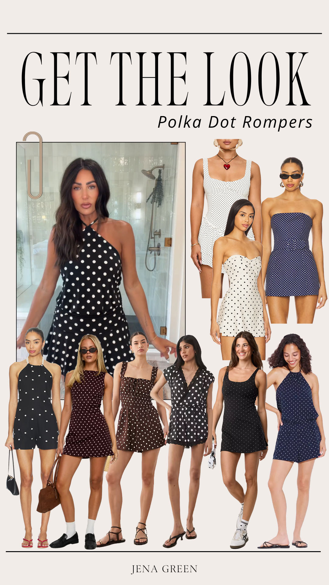 Polka Dot Rompers | Polka Dot Style 

 #LTKootd #LTKSeasonal