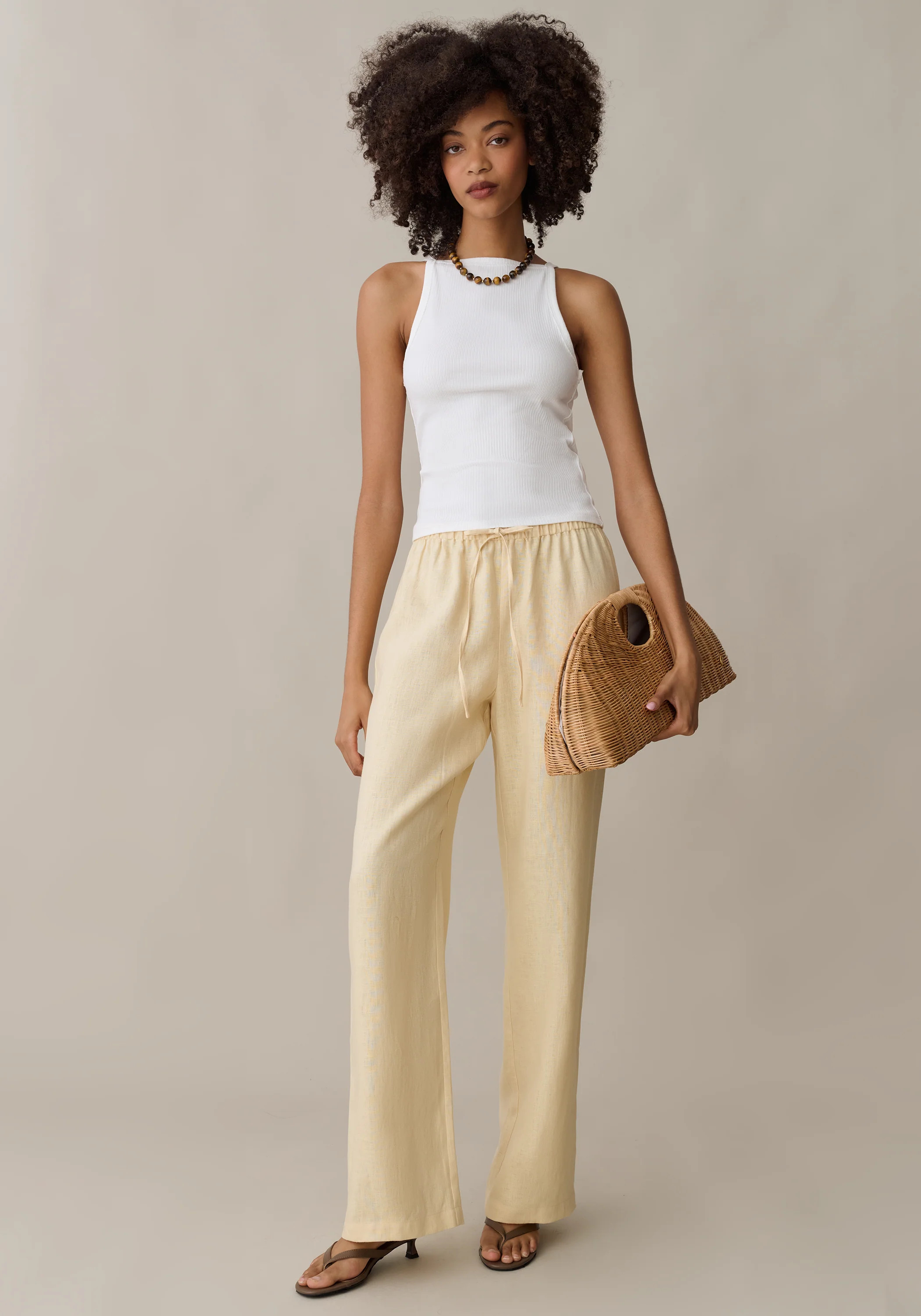 Paloma Linen Pant | Few Moda