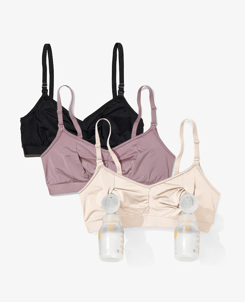 The Do Anything Bra: 3-Pack | Nursing and Pumping Bra | Bodily