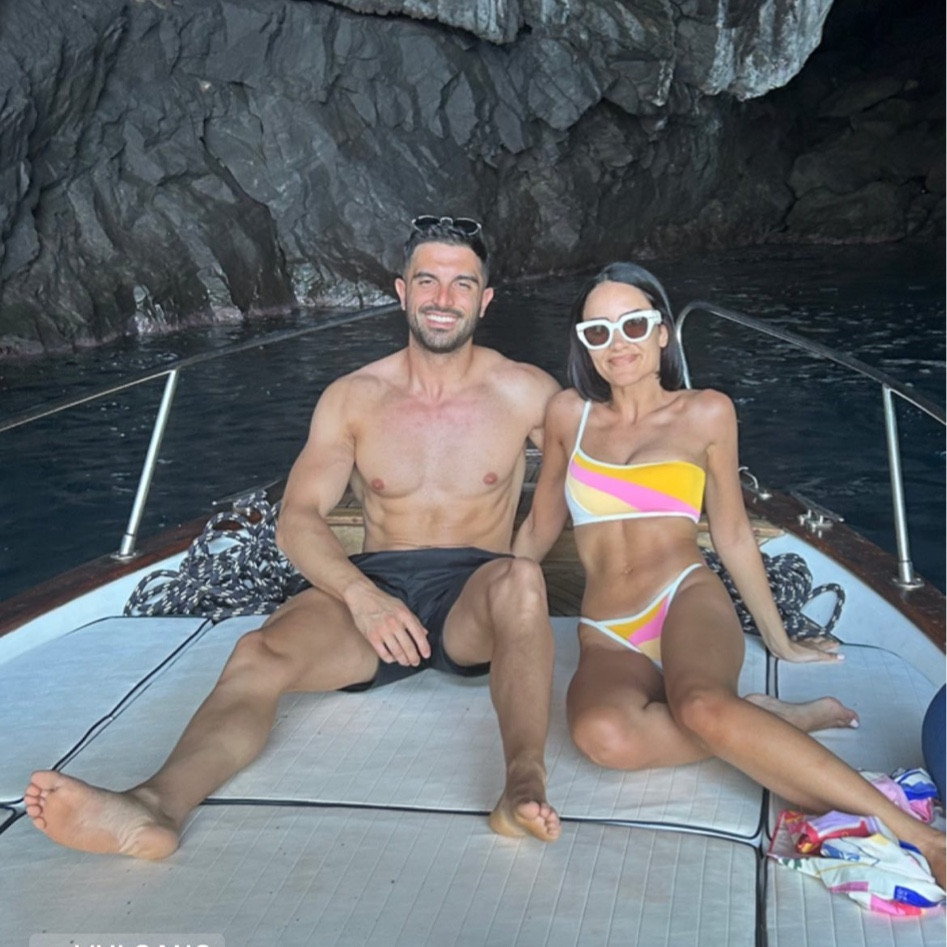 Boat day around Vulcano, Sicily. My bikini is linked below x 