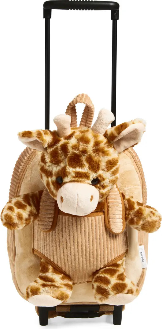 Kids' Giraffe Trolley Rolling Backpack | Nordstrom
