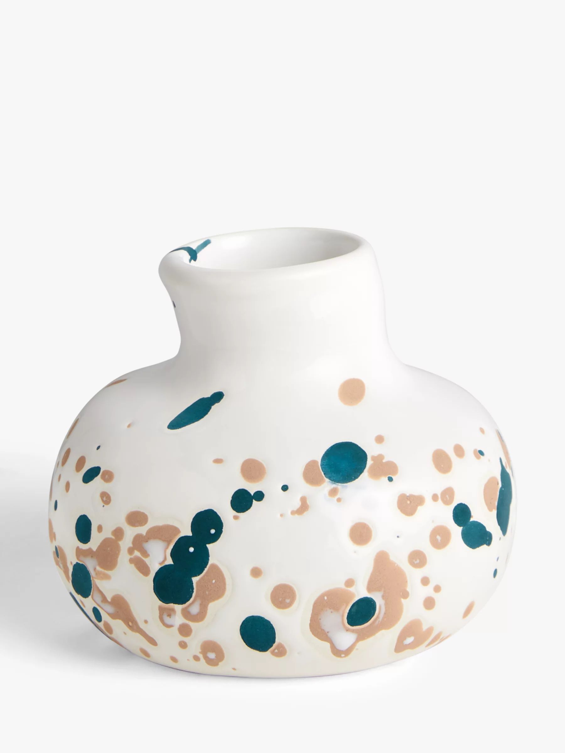 John Lewis Splash Picolina Vase, H8cm, Multi | John Lewis (UK)
