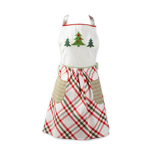 Design Imports Jolly Tree Printed Apron | HSN