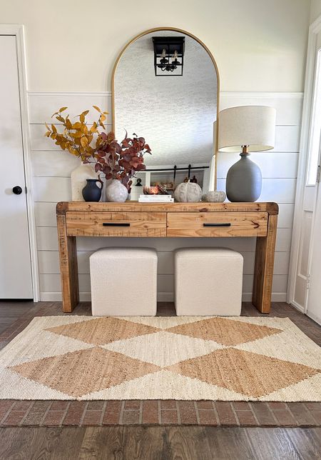 Fall entryway 🍂 for this year just some subtle fall touches with out being over the top while we are in August 🥰


Checkered rug. Fall entryway. Console table. Modern fall decor. Pumpkins . Ceramic pumpkins 

#LTKFind #LTKSeasonal #LTKhome