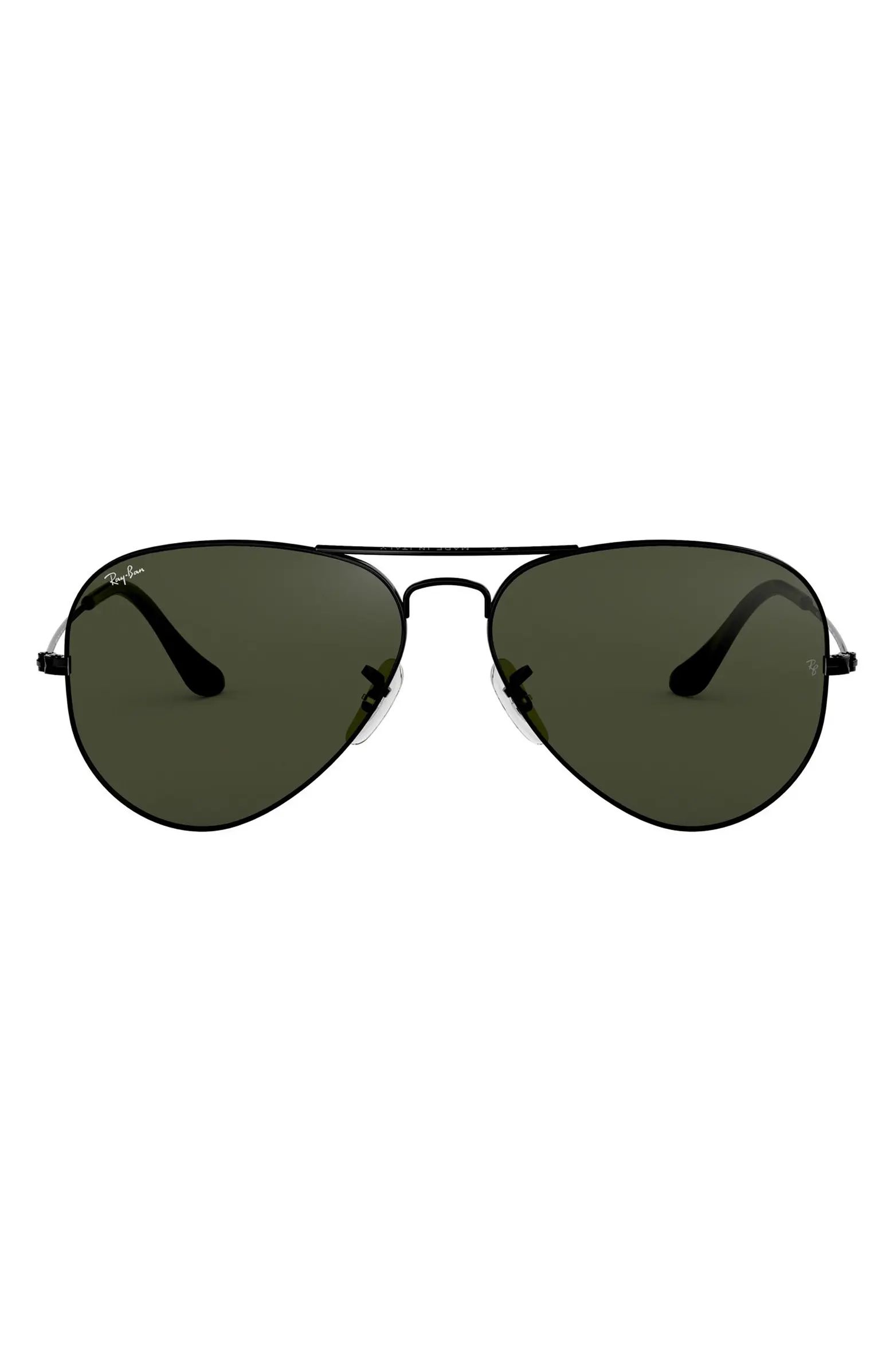 58mm Aviator Sunglasses | Nordstrom