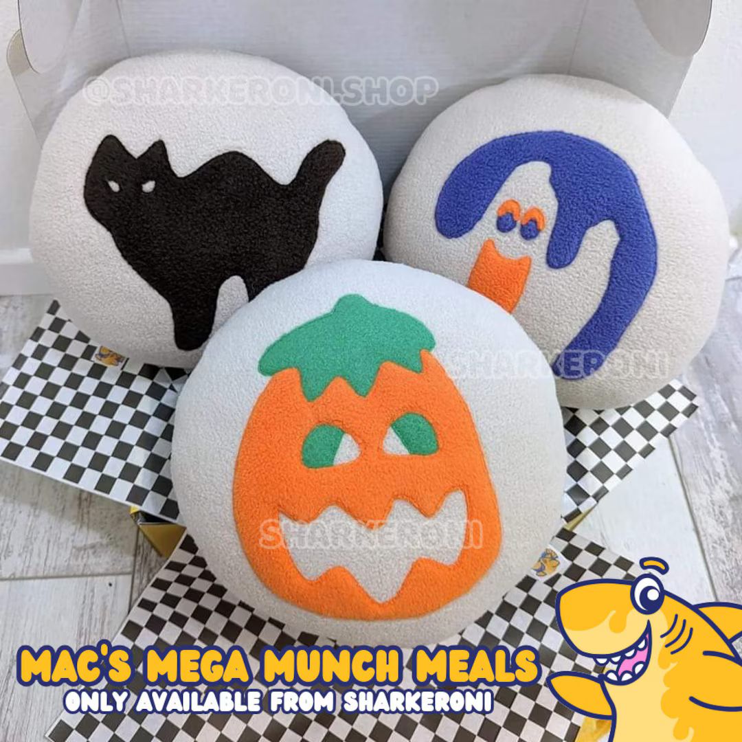 MEGA MUNCH Plush Halloween Cookie Shape Snack Oversize Plushie 11" Toy Fursuit Accessory RTS | Etsy (US)