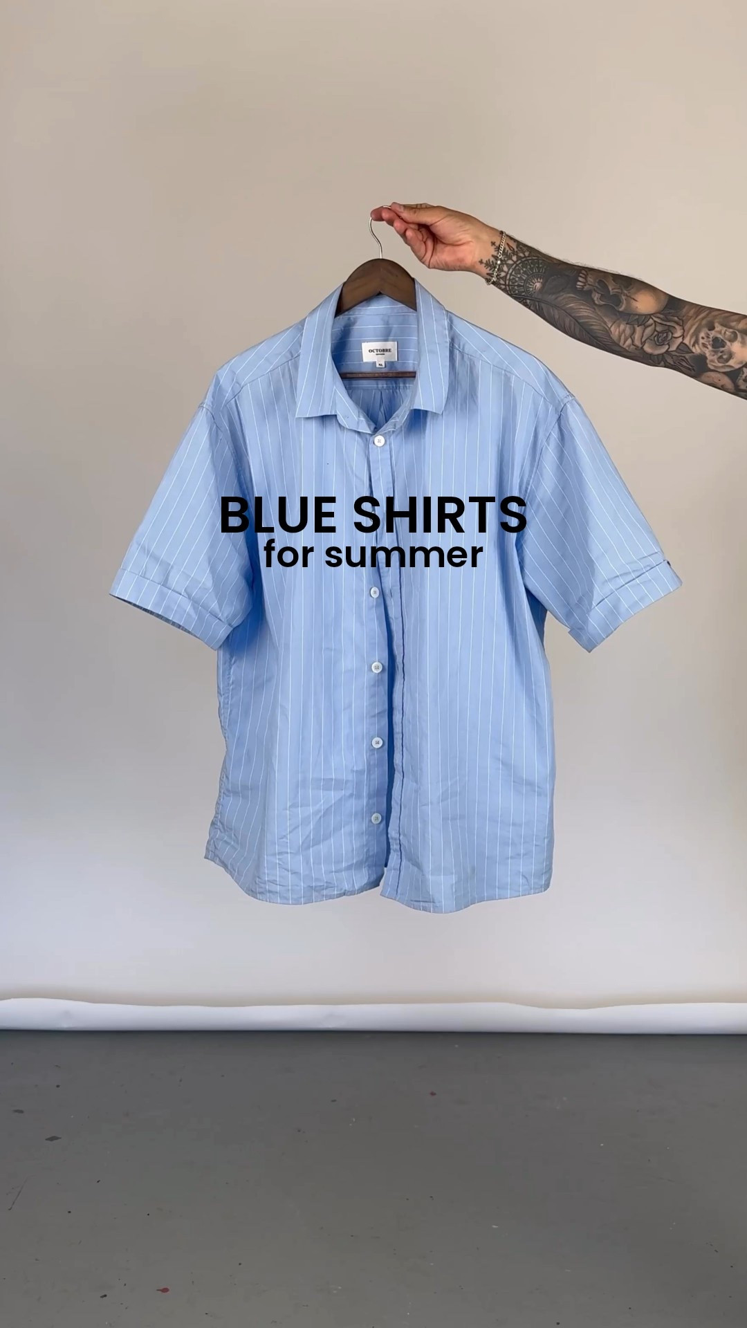 Blue shirt guide for summer 2025 

#LTKuk #LTKsummer #LTKmens