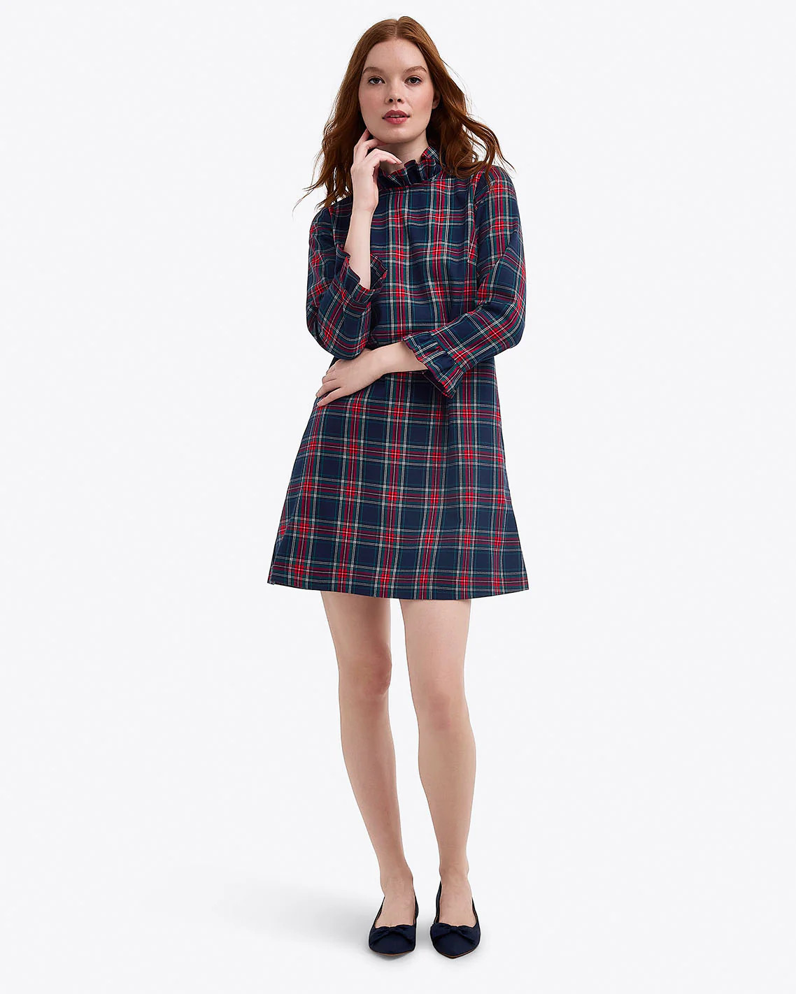 Lindsay Dress in Georgia Plaid | Draper James (US)