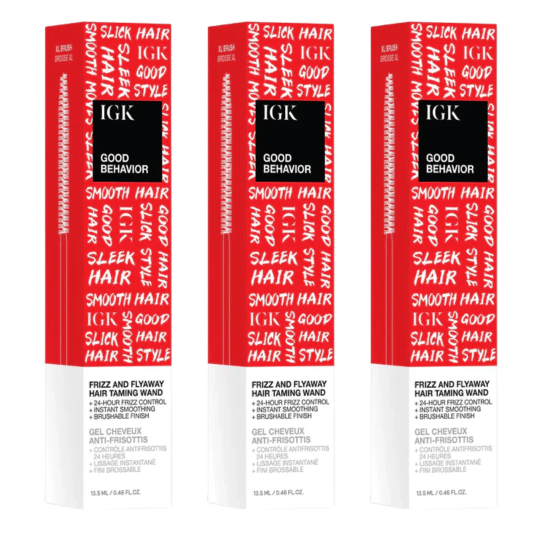 Good Behavior Frizz and Flyaway Lightweight Gel Hair Taming Wand Buy 2, Get 1 Free | IGK Hair