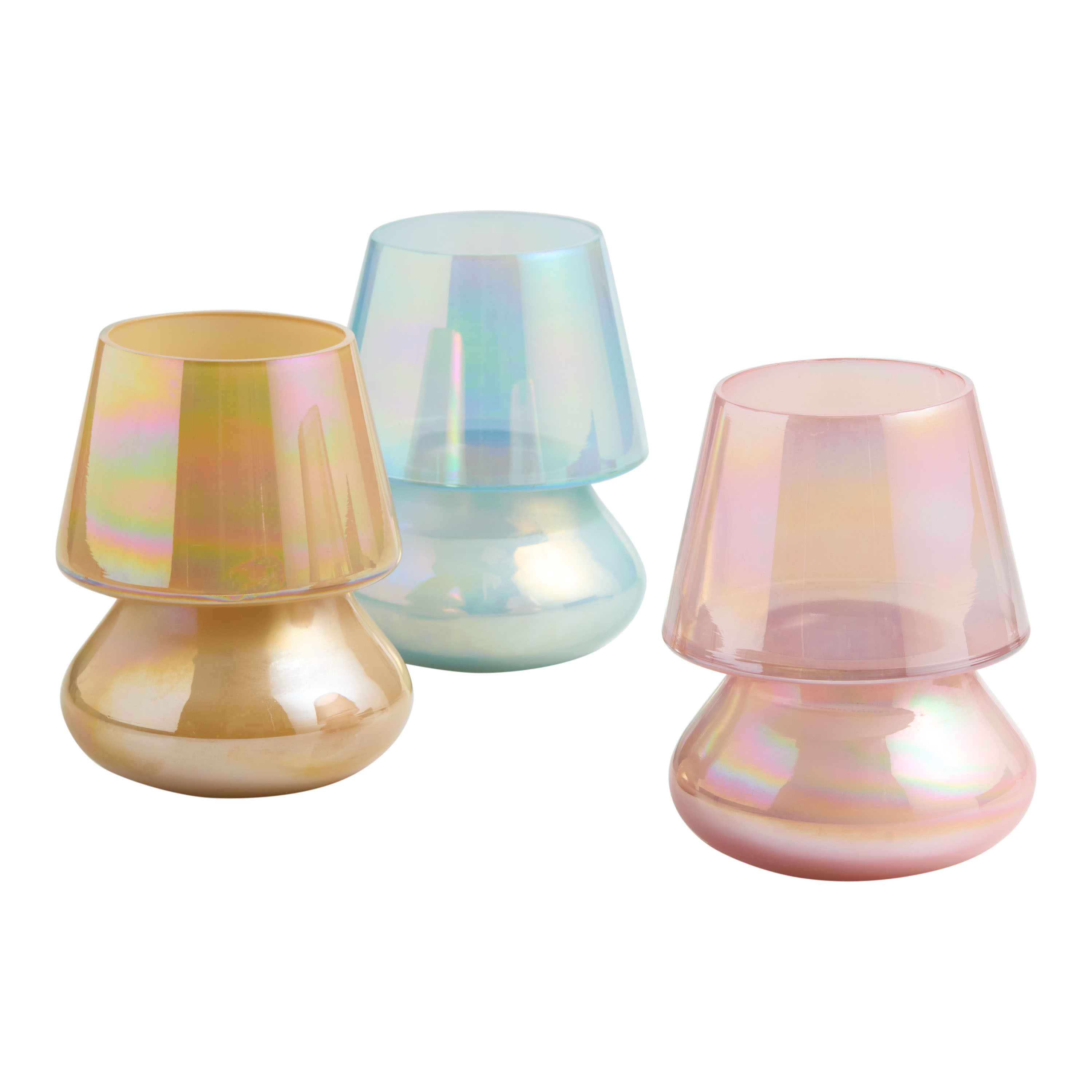 Ava Handblown Glass Lamp Scented Candle | World Market