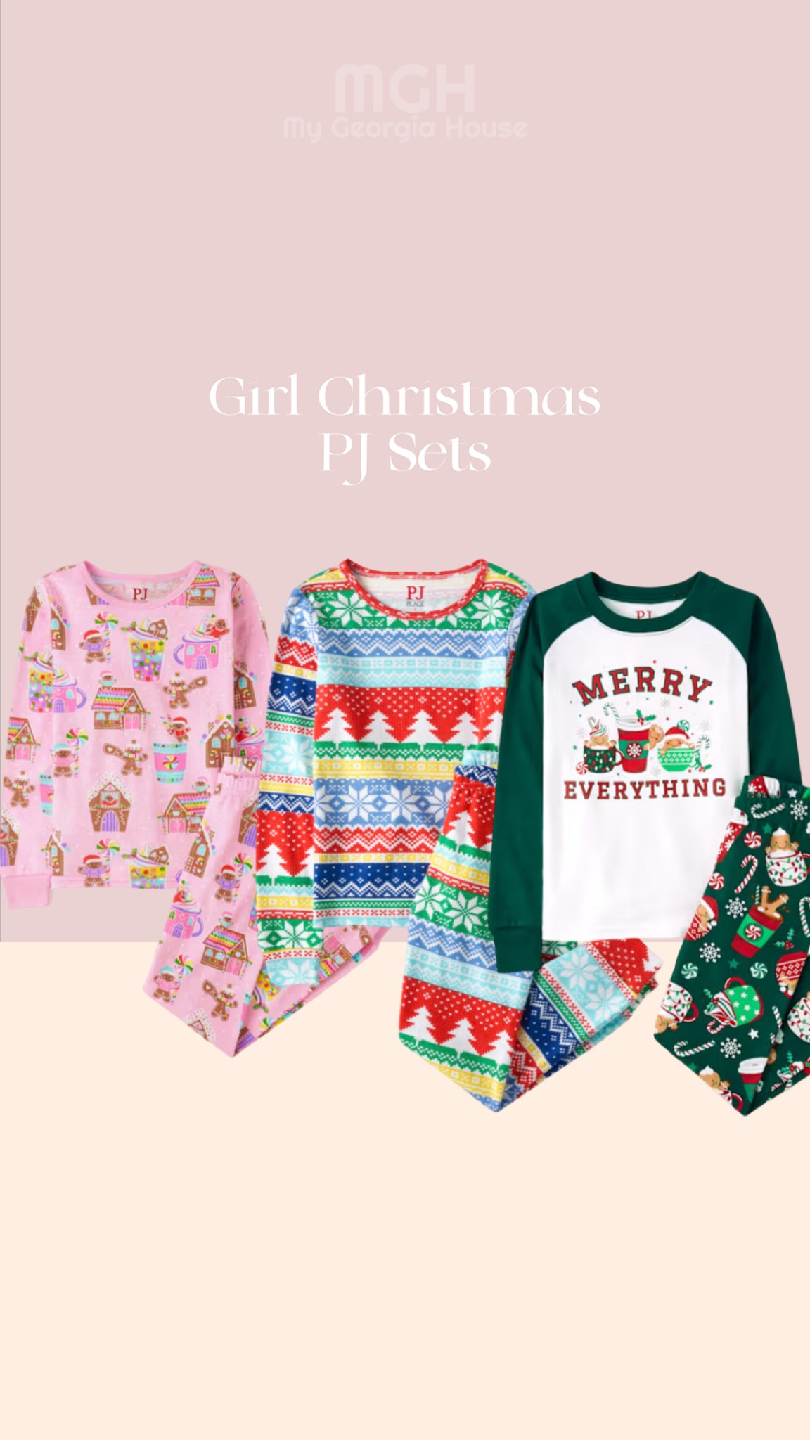 Girl Christmas PJ sets. The gingerbreads are soooo cute!! 

#LTKKids #LTKHoliday #LTKSaleAlert