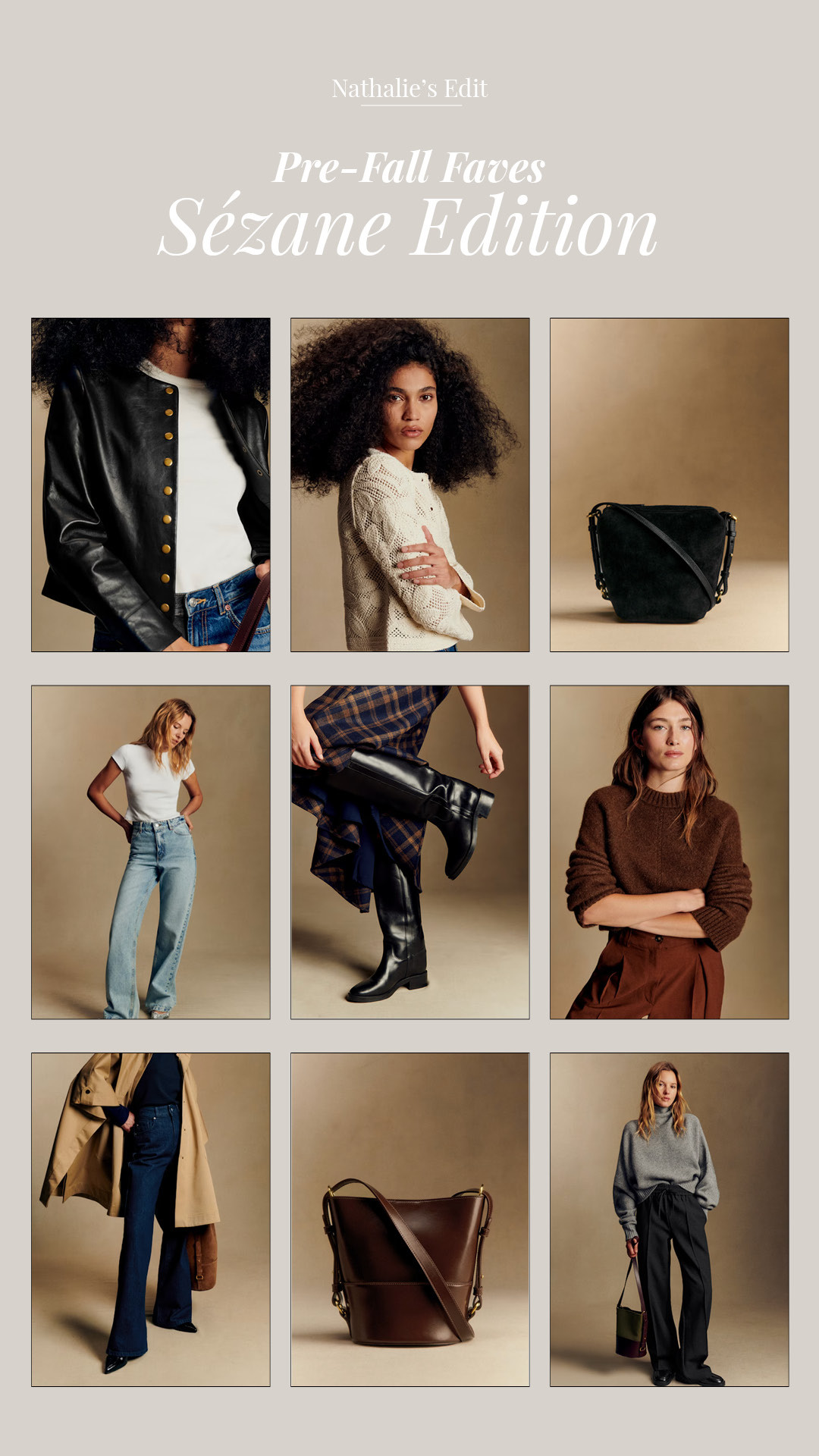 Temps dipped this weekend and it felt like a taste of pre-fall 🍂 Perfect timing because Sézane just dropped their new collection. I grabbed the crochet Nora cardigan + the Lou crossbody bag in black — both timeless pieces that blend seamlessly into a fall wardrobe. Linked my top picks here so you can shop them too. 🤍  

 #LTKstyletip #LTKsapatos #LTKbag