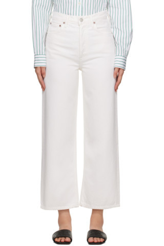 White Ren Jeans | SSENSE